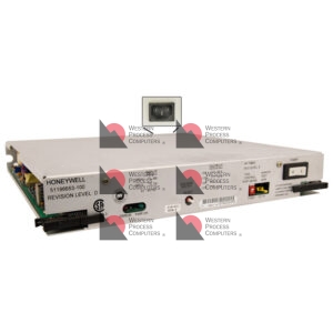 The Honeywell 51196653-100 power supply for the 5-slot chassis is CE-compliant.